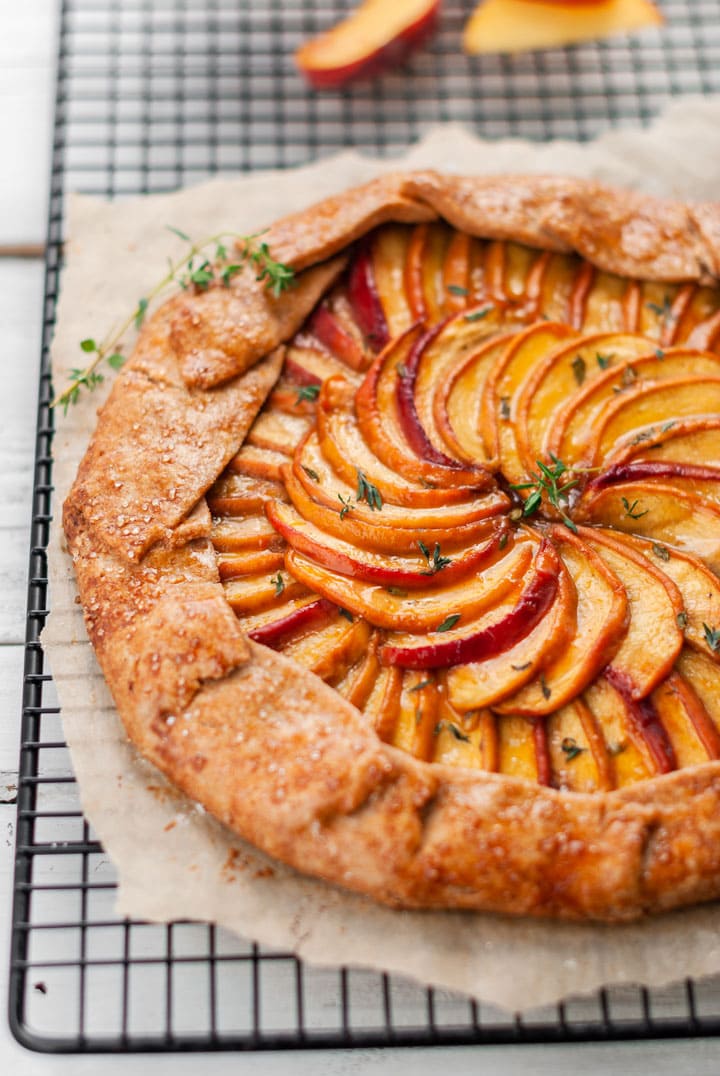 Peach Galette Recipe The Crooked Carrot