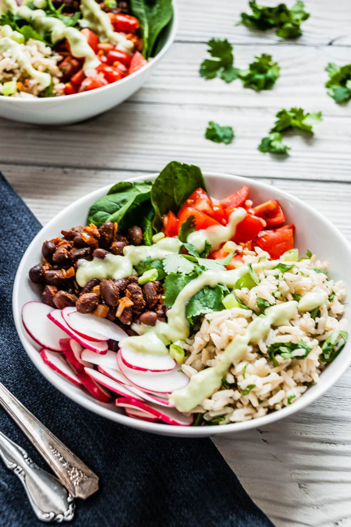 Smoky Black Bean Burrito Bowl Recipe - AdventureBlooms