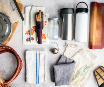 5 essential items for low waste traveling | The Crooked Carrot