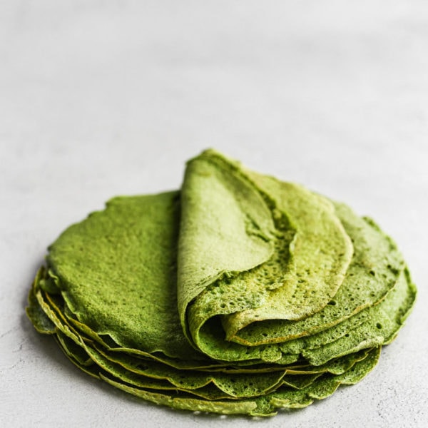 Spinach Crepes | The Crooked Carrot