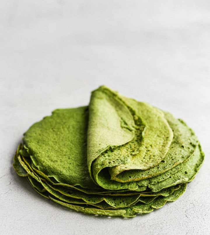 Spinach Crepes The Crooked Carrot
