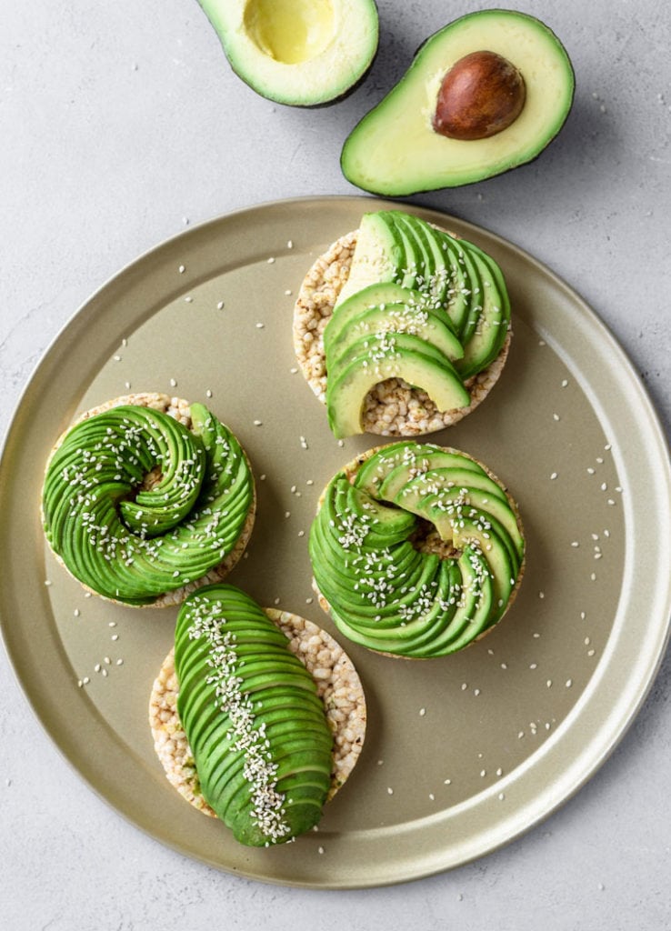 Super Easy Avocado Rice Cake Snack Recipe AdventureBlooms