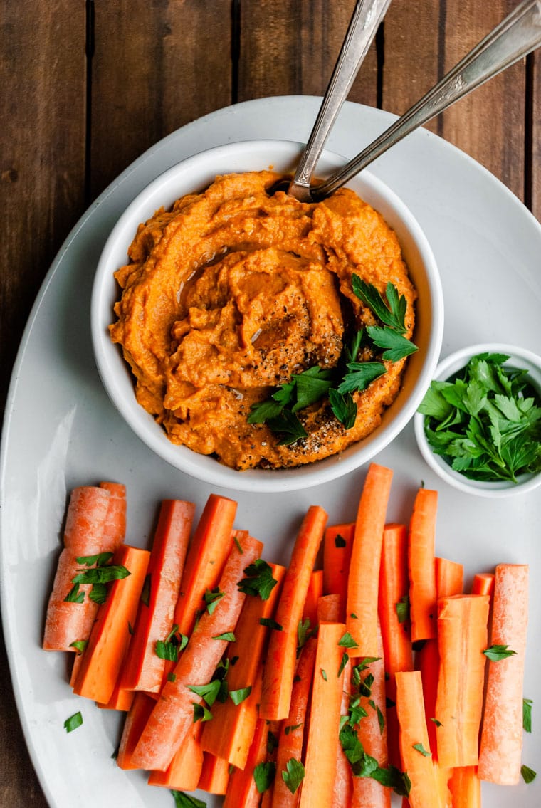 Spicy Habanero Carrot Dip The Crooked Carrot