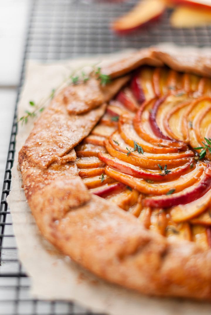 Peach Galette Recipe The Crooked Carrot