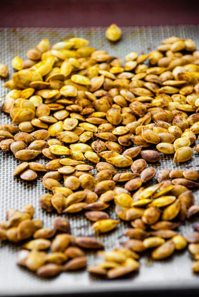 roasted squash seeds