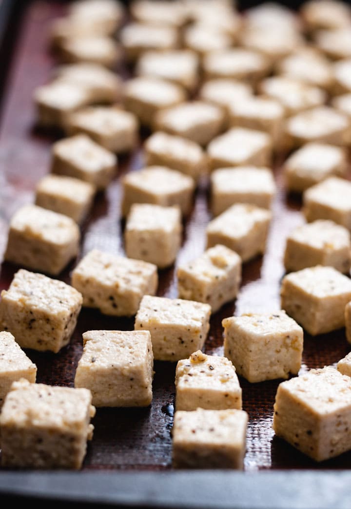 Crispy Baked Tofu | The Crooked Carrot