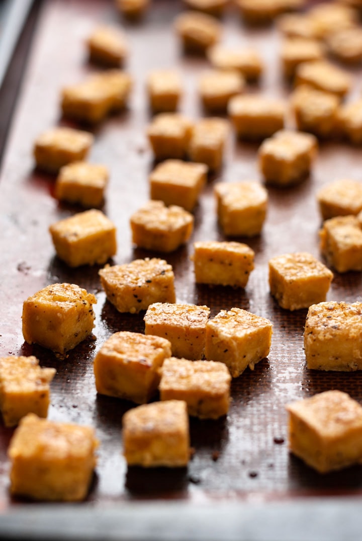 Crispy Baked Tofu | The Crooked Carrot
