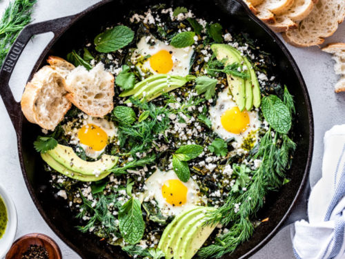 Green Shakshuka | The Crooked Carrot