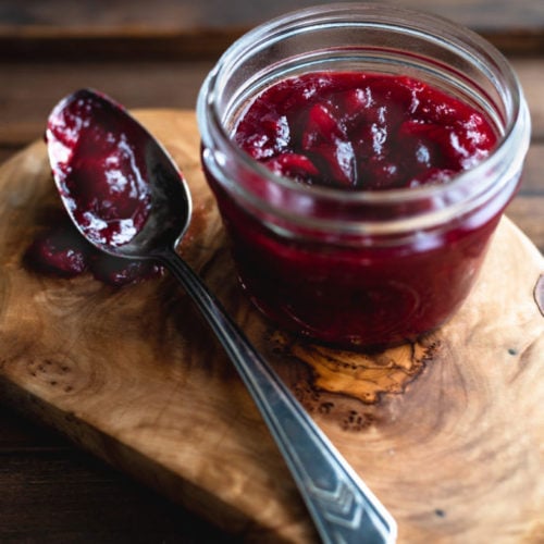 Homemade Cranberry Sauce (naturally Sweetened!) | The Crooked Carrot