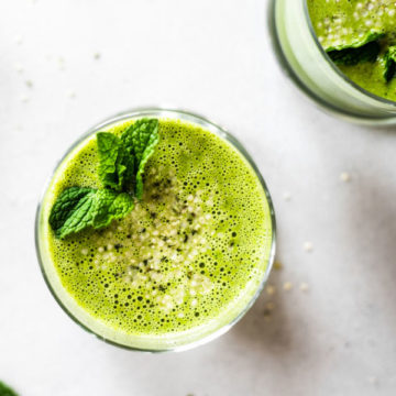 matcha smoothie