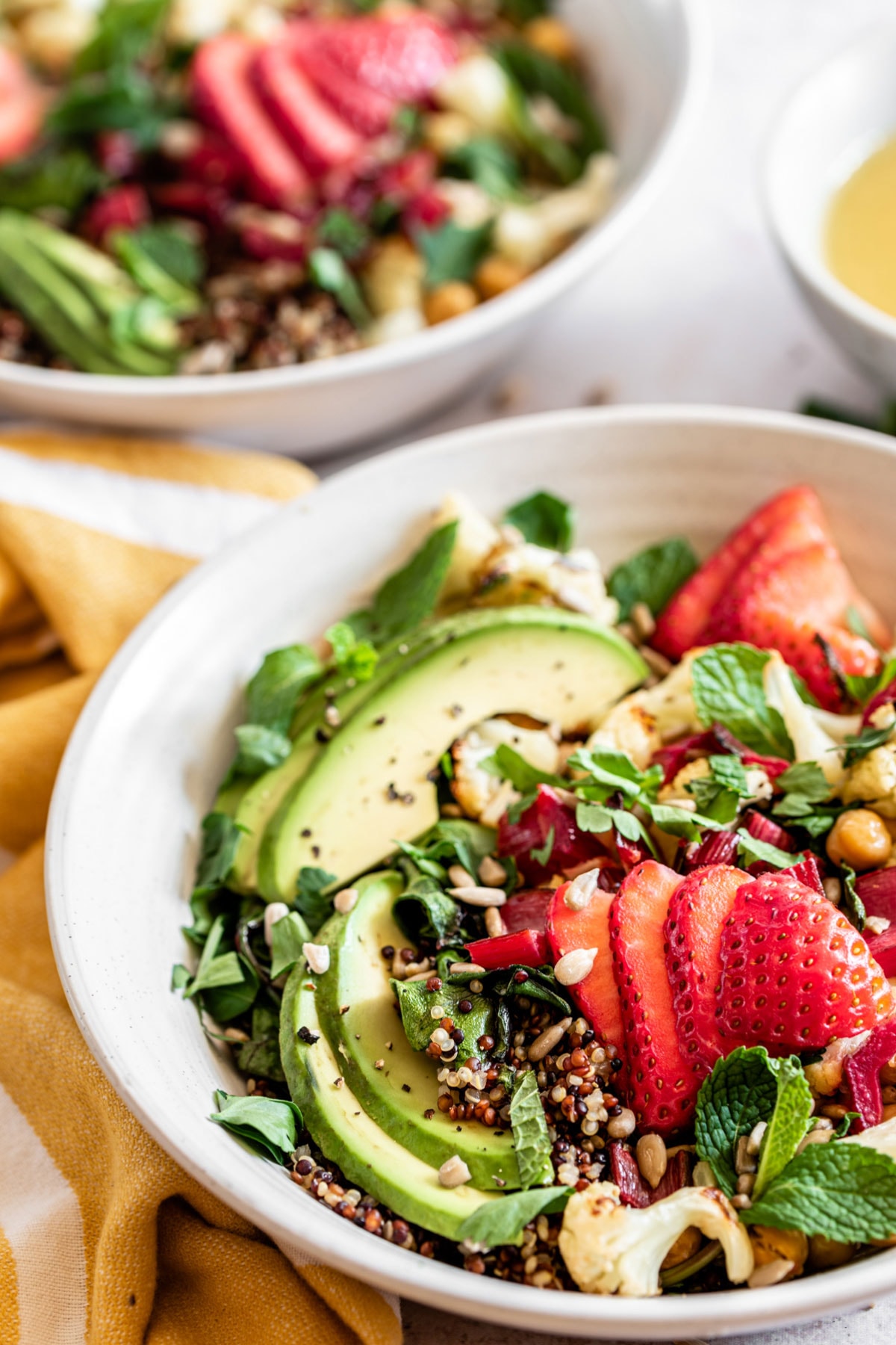 Cauliflower Buddha Bowl with Crispy Chickpeas and Chard | The Crooked ...