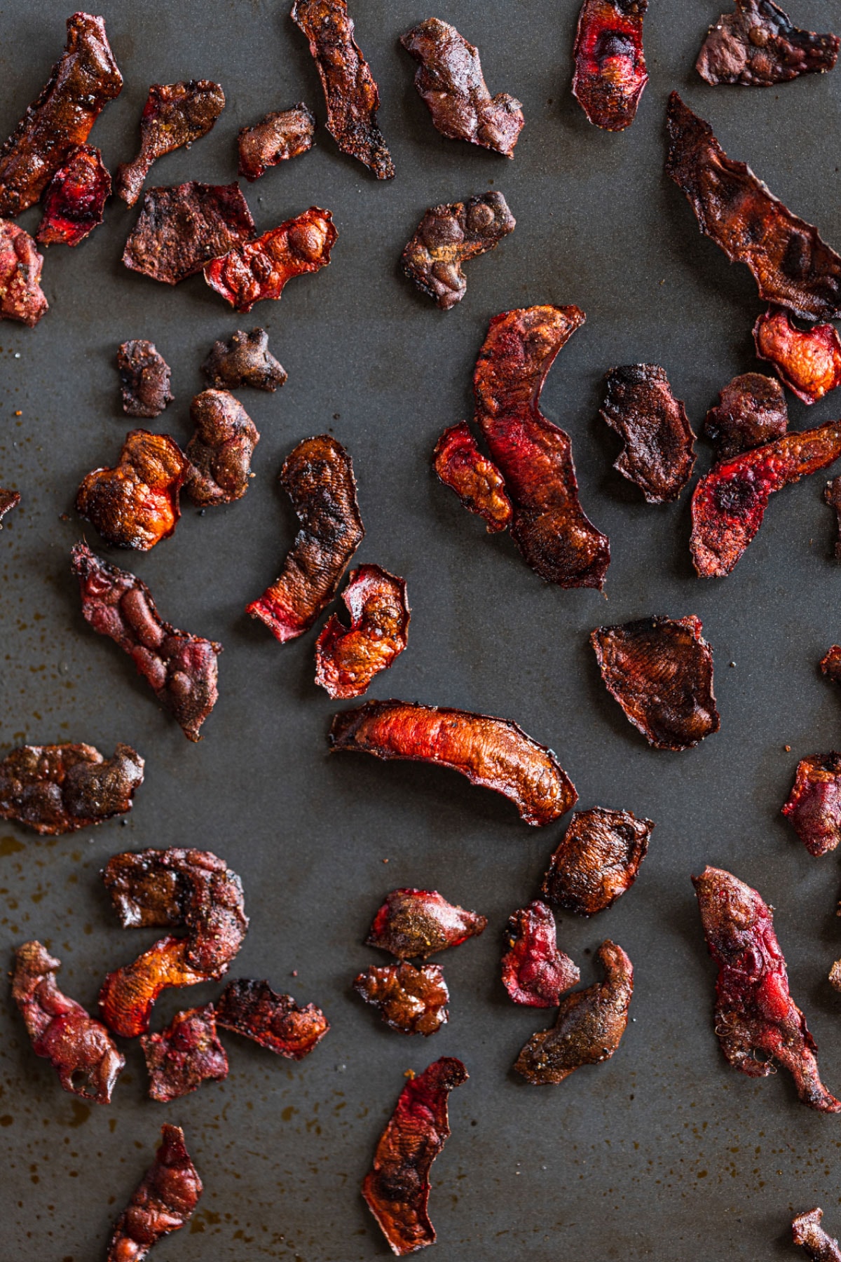 Beet Peel Chips | The Crooked Carrot
