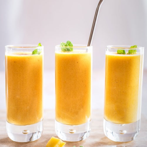 Mango Rum Lassi | The Crooked Carrot