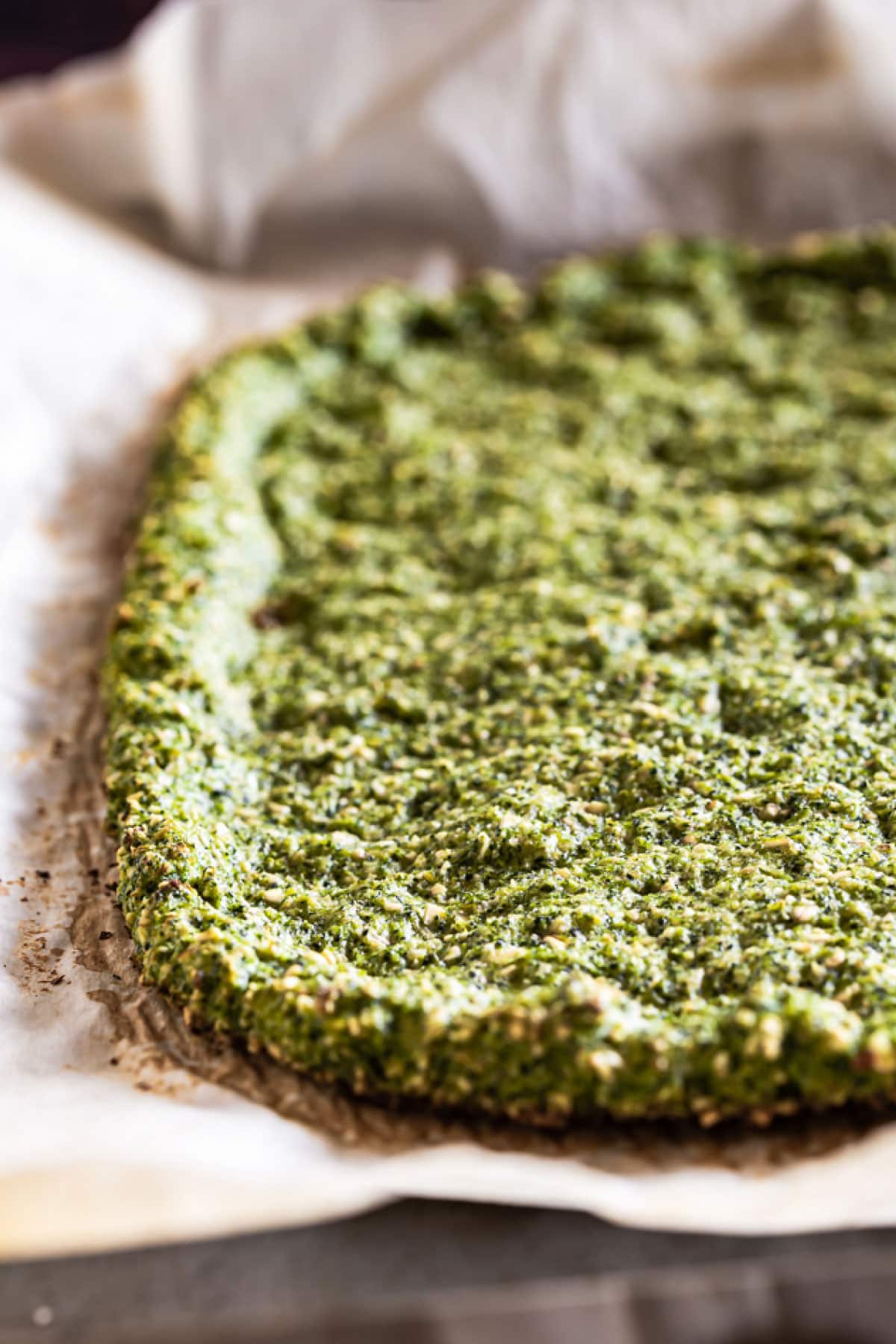 Broccoli Oat Pizza Crust | The Crooked Carrot